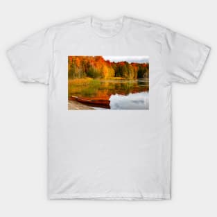 Kent Pond Morning Canoes T-Shirt